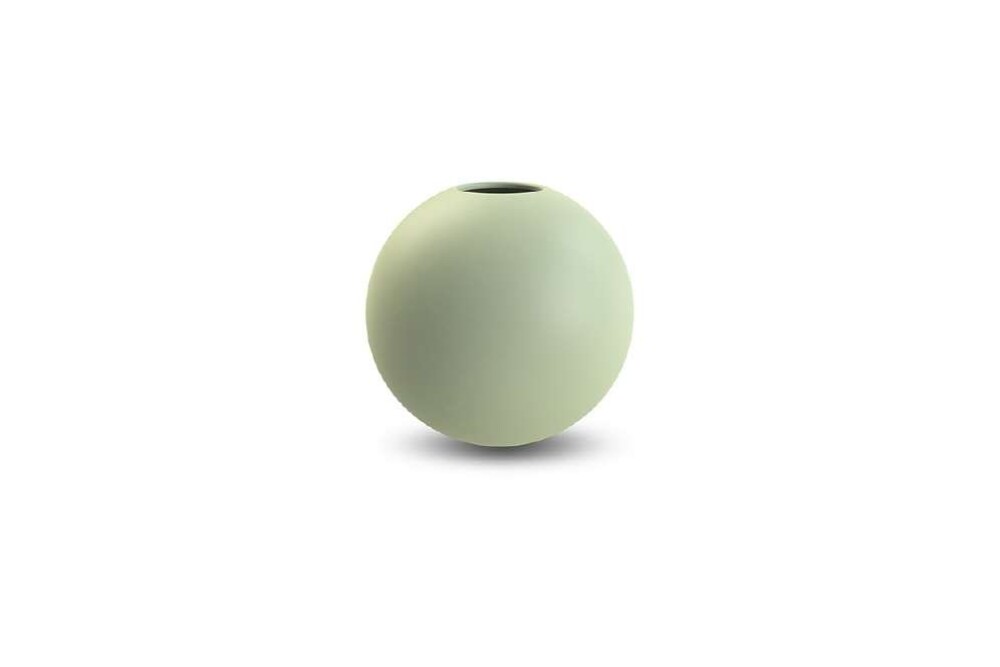 COOEE - VASE BALL - Eplegrønn 10 cm