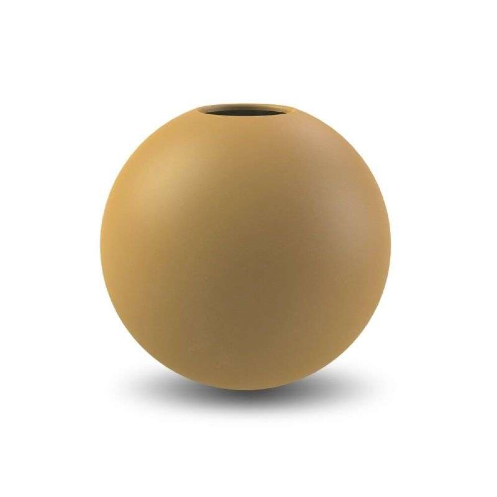 COOEE - VASE BALL - Oker 20 cm