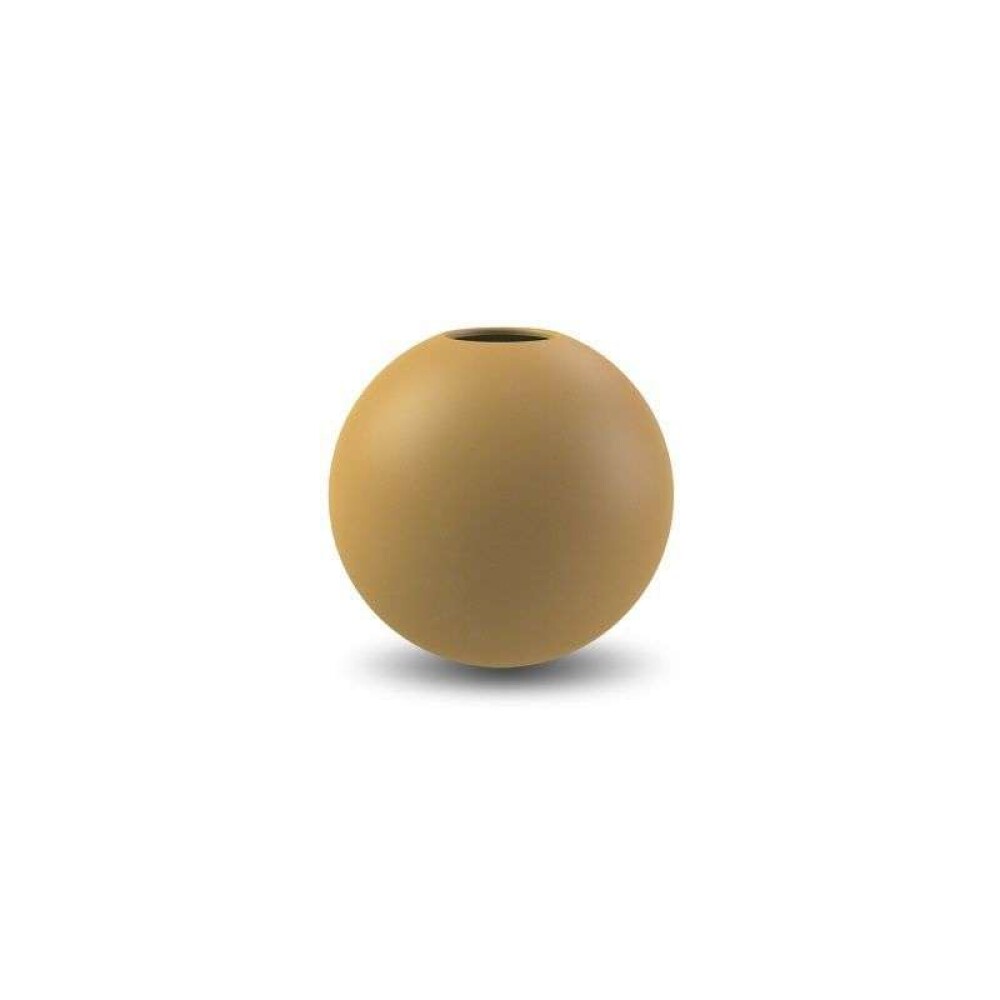 COOEE - VASE BALL - Oker 8 cm